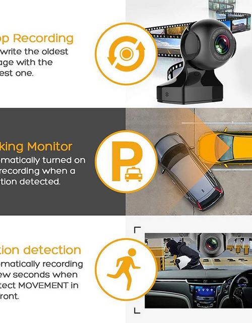 Load image into Gallery viewer, 170° WiFi Dash Cam Recorder Car Camera HD 1080P Car DVR Vehicle Video G-Sensor
