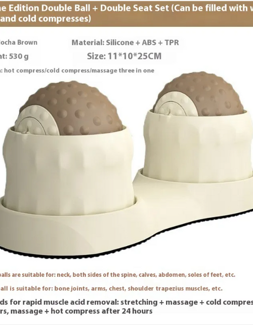 Load image into Gallery viewer, TheraSphere Hot &amp; Cold Massage Ball – Muscle Relief for Feet, Back, and Fitness Recovery
