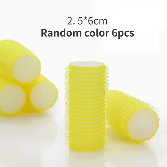 Self-Adhesive No-Heat Hair Curlers