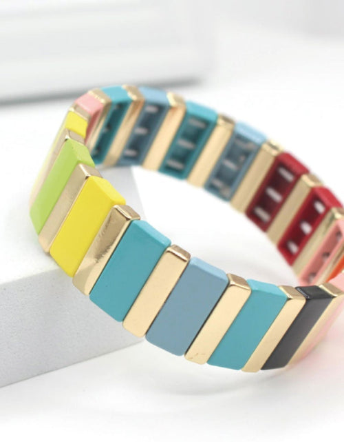 Load image into Gallery viewer, Be Cool Tile Bracelet
