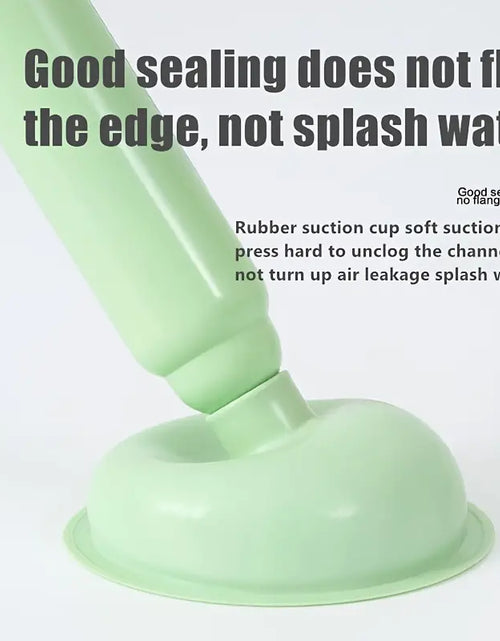 Load image into Gallery viewer, High Pressure Toilet Plunger for Bathroom &amp; Kitchen Cleaning

