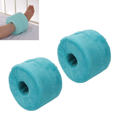 Oreiller de soutien des pieds, lot de 2 coussins de cheville, protège-pieds, oreiller surélevé, oreillers de talon, coussin de soutien pour les pieds douloureux et la pression