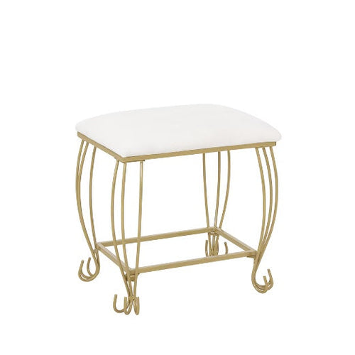 Charger l'image dans la visionneuse de galerie, Vanity Table Set With Mirror &amp; Stool,White Makeup Dressing Desk With Drawers For Girls,Women,Bedroom
