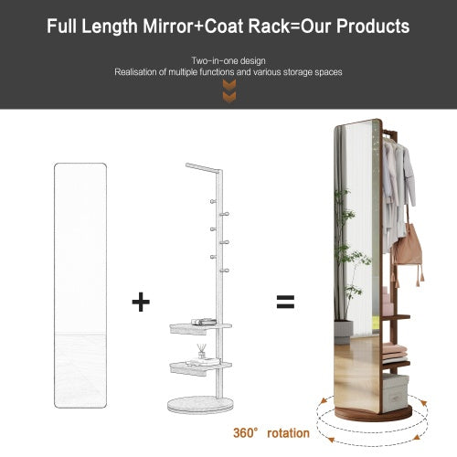 Cargar imagen en el visor de la galería, Full-length Mirror 65.7x17.7 Inch Large Mirror For Full Body View, Easy To Dress, Organize And Place In The Bedroom

