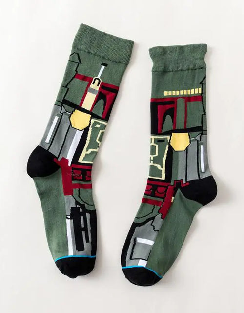 Load image into Gallery viewer, Star Wars Themed Socks, Long Socks
