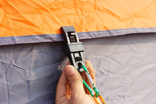 Load image into Gallery viewer, Tent Canopy Rope Clips for Outdoor Camping Accessories
