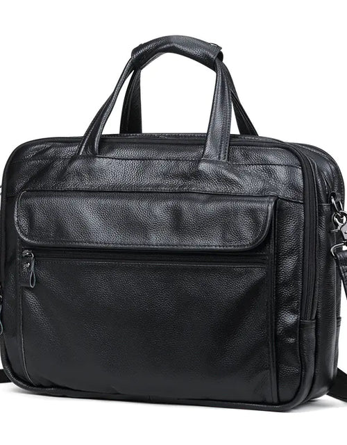 Load image into Gallery viewer, Leather Messenger Bag for Men
