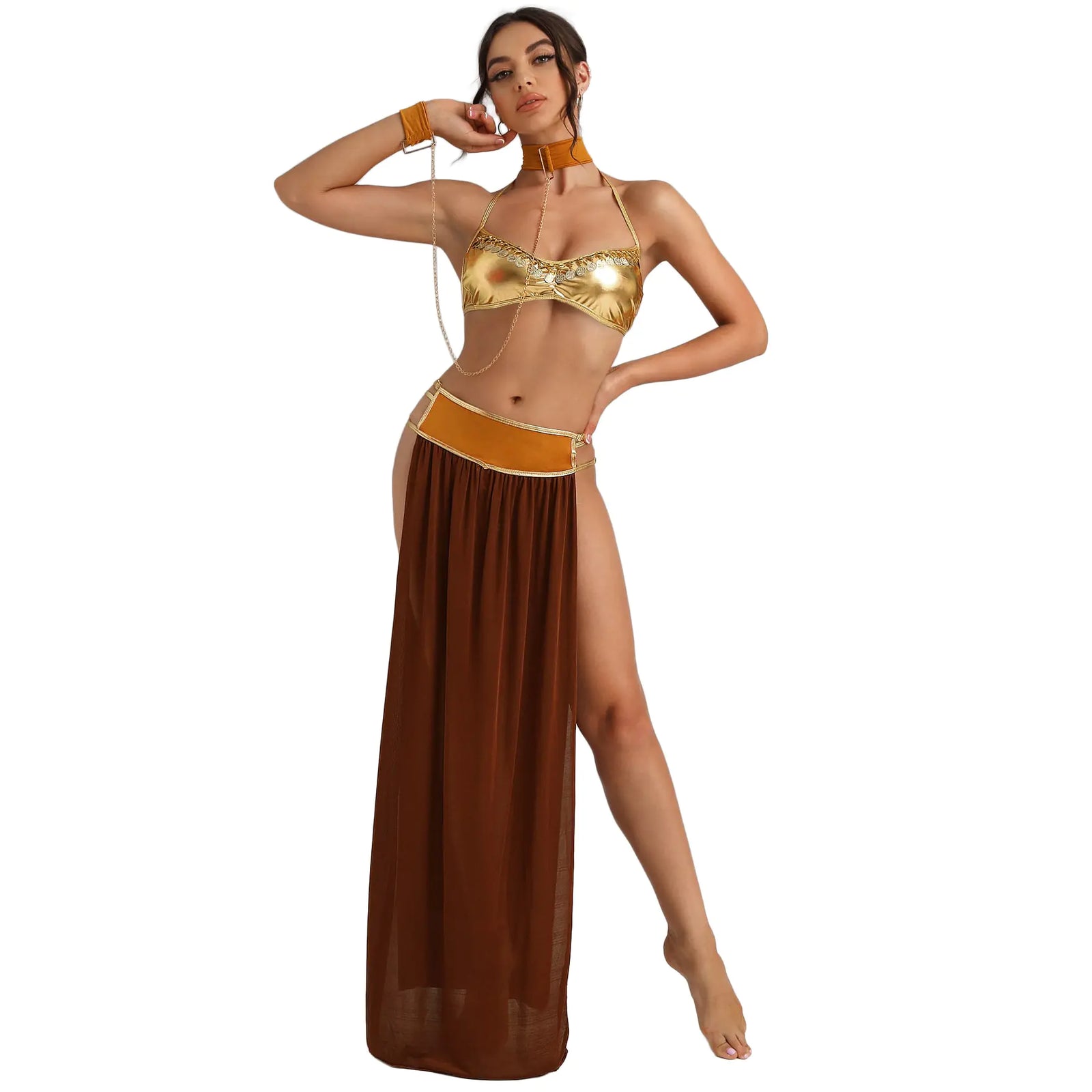 Large European American Ladies Three-Point Lingerie
