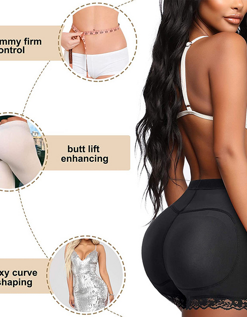 Load image into Gallery viewer, Booty Shaper Padded Underwear Panty Women's FAKE ASS Butt Lifter &amp; Hip Enhancer
