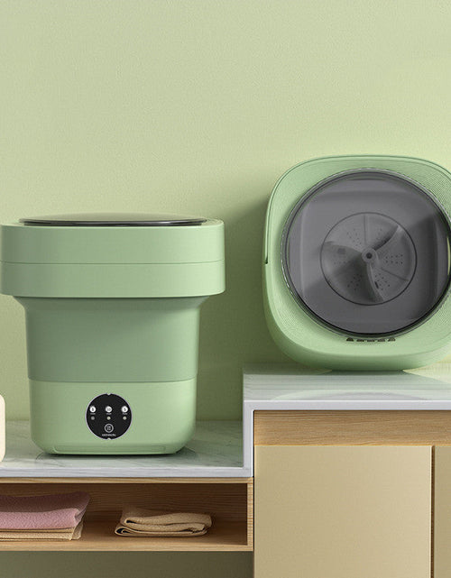 Charger l'image dans la visionneuse de galerie, Mini Foldable Washing Machine Portable Mini Socks Underwear Panties Washing Machine Big Capacity 3 Models With Spinning Dry Gadgets

