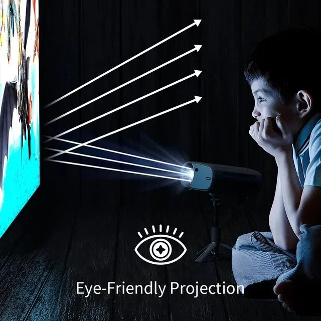 Proyector de cine en casa para exteriores