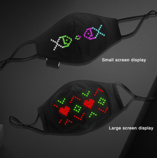 Cargar imagen en el visor de la galería, Mascarilla LED Luminosa con Aplicación Bluetooth
