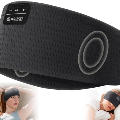 LOVE EYE Sleep Headphones Wireless Headband Headphones Bluetooth 5.4 for Side Sleeper Bluetooth Headband Earphones for Sports for tech Gadgets Gifts
