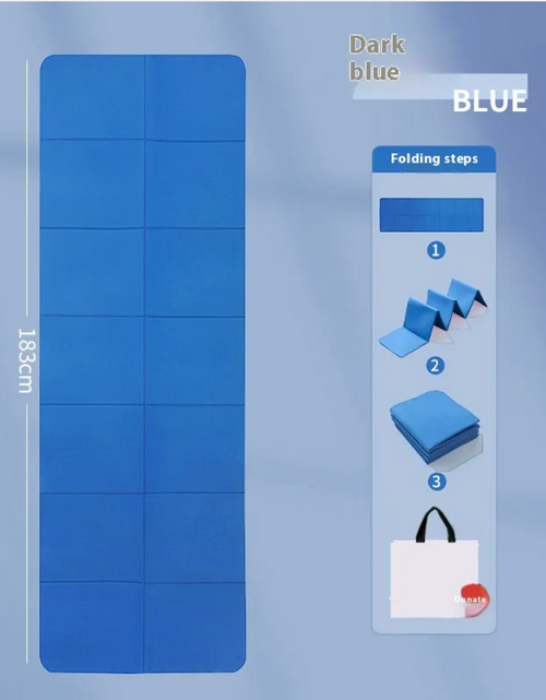 Cargar imagen en el visor de la galería, Esterilla de yoga y tatami plegable
