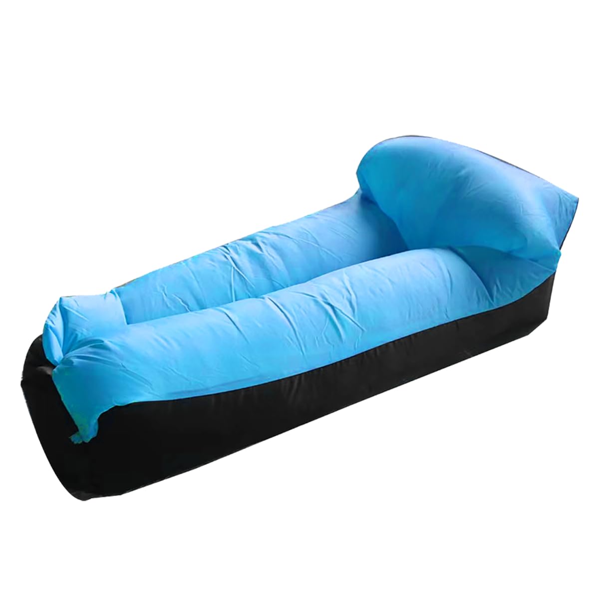 Baiao Portable Inflatable Lounger Air Sofa Chair Camping & Beach Accessories–Flat Air Mattresses for Hiking Picnics Outdoor Inflatable Lounge Chairs for Adults and Kids
