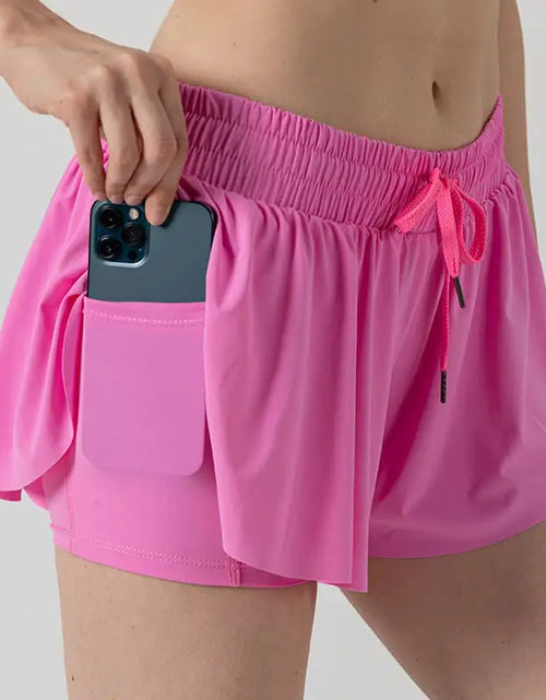 Load image into Gallery viewer, Yoga Running Fitness Tennis Culottes Outfit

