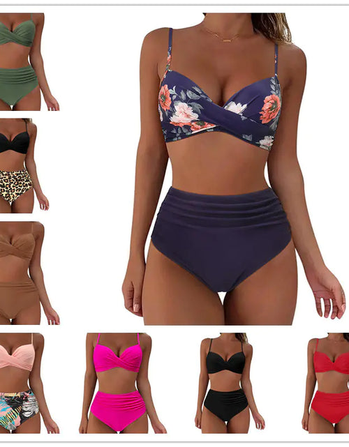 Load image into Gallery viewer, 2023 Women&#39;s Sexy Cross Back Bikini Swimwear
