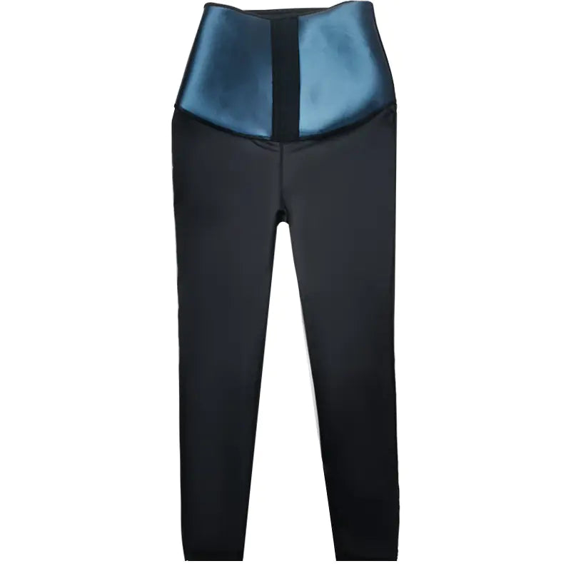 Pantalones de entrenamiento térmicos moldeadores de talle alto para mujer