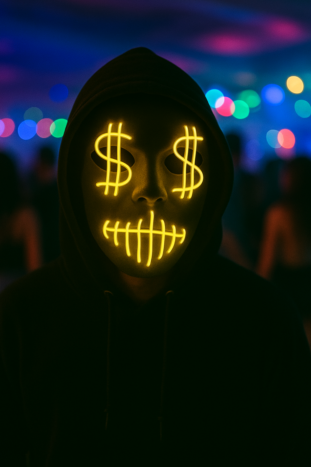 Dollar Sign Party Mask