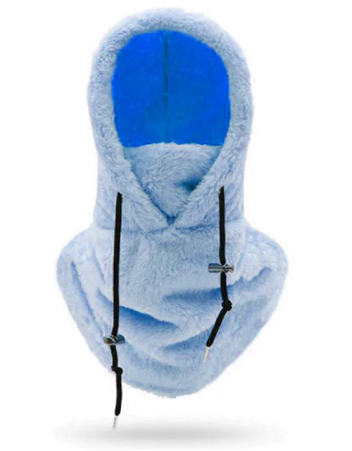 Cargar imagen en el visor de la galería, Gorro y bufanda cortavientos para exteriores de invierno
