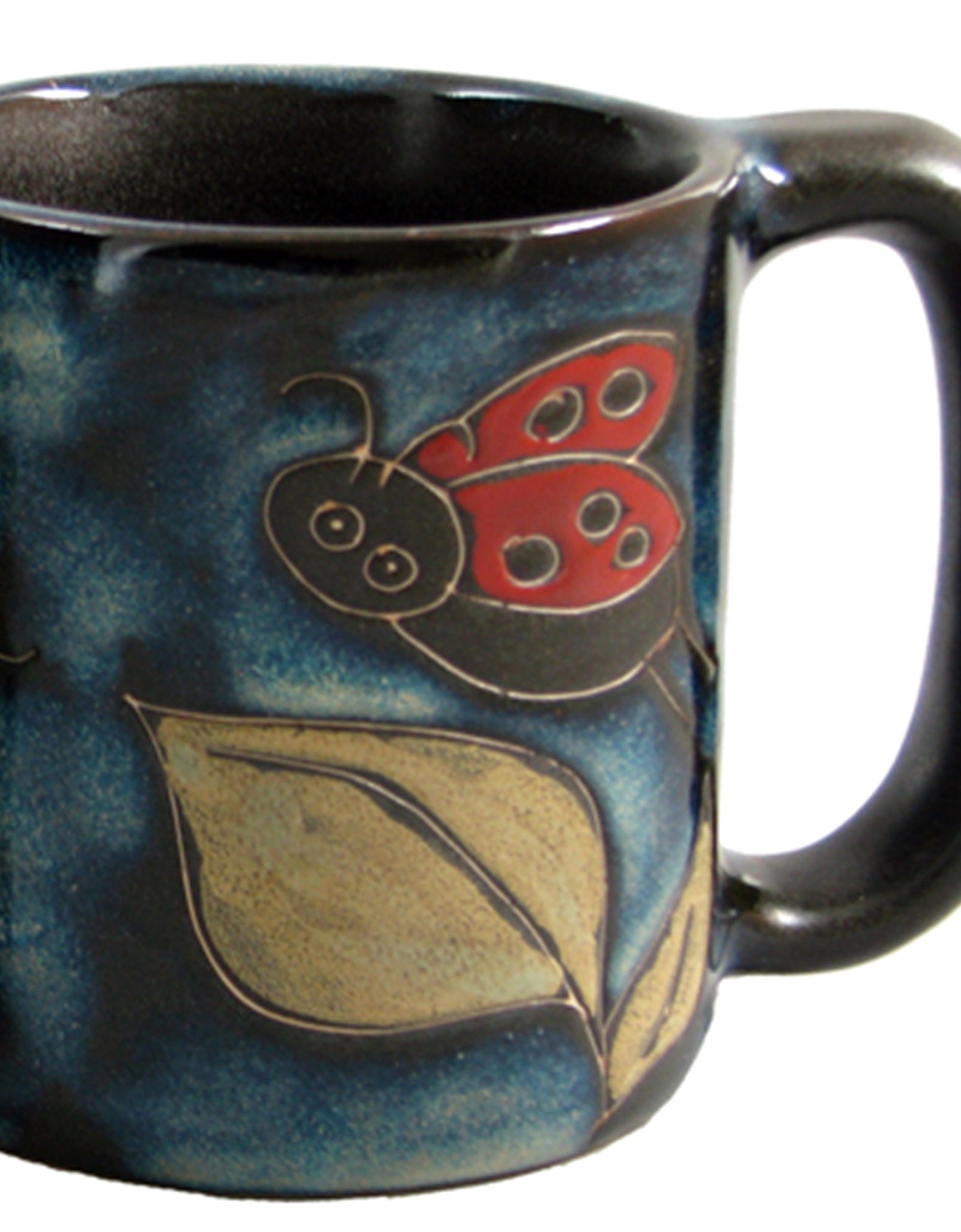Mara Stoneware Mug - Lady Bug - 16 oz