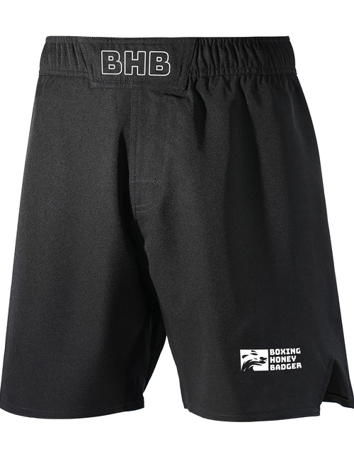 Charger l'image dans la visionneuse de galerie, Boxing Honey Badger BJJ Shorts MMA Fight Shorts Premium Grappling No-Gi Brazilian Jiu Jitsu Kick Boxing Shorts for Men White
