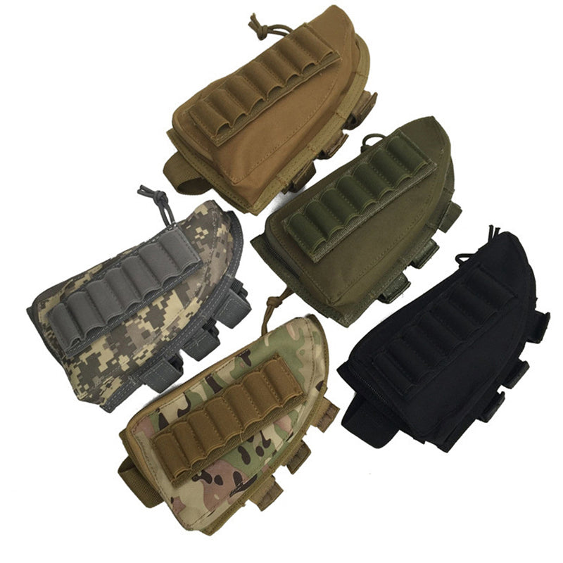 Outdoor Tactical Cheek Bag - 2-in-1 Bullet Accessories