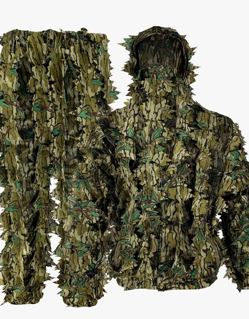 Load image into Gallery viewer, Titan 3D Leafy Suit - 3D Hunting Gear Suit for Men Mossy Oak Greenleaf Pattern (L/XL)
