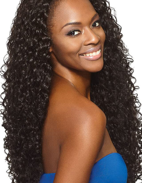 Load image into Gallery viewer, Outre Quick Weave Synthetic Half Wig - Penny 26" (2 Dk. Brown)
