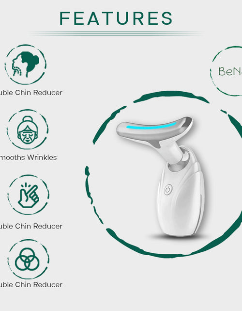 Load image into Gallery viewer, Neck &amp; Face Lifting LED Therapy Device
