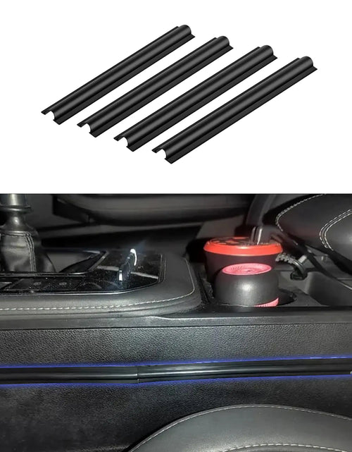 Load image into Gallery viewer, RGOAANC 4PCS Car Wire Sleeve Car Concealed Wire Sleeve Self-Adhesive Tubing Cable Hidden Protector Car Accessories Automotive Power Cord Cover PVC Cable Sleeve for USB Audio and Video Line
