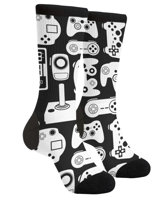 Load image into Gallery viewer, Mens Novelty Funny Gamer Controller Socks Crazy Socks Fashion Casual Socks
