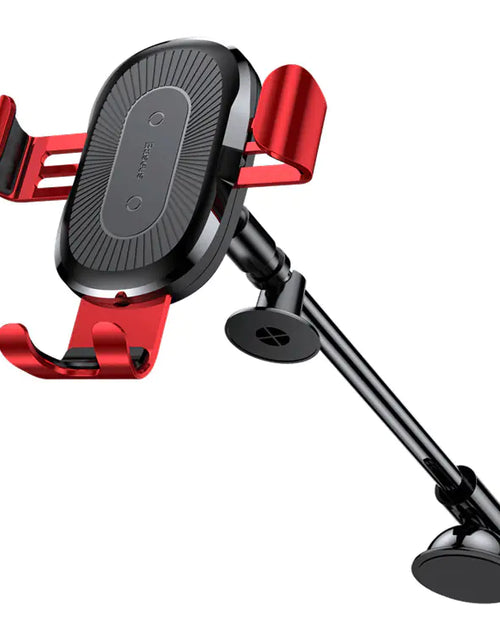 Cargar imagen en el visor de la galería, Cargador Inalámbrico BASEUS Gravity Car Mount para iPhone X
