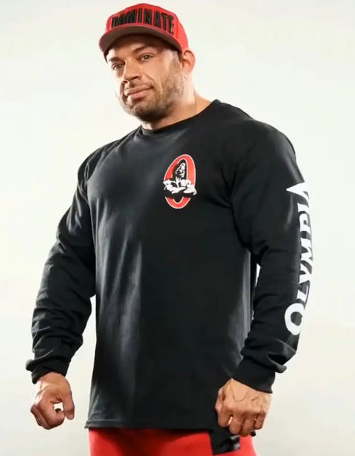 Load image into Gallery viewer, Men&#39;s Autumn Cotton Gym Training Bottoming Shirt

