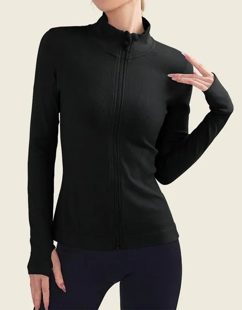 Load image into Gallery viewer, Long Sleeve Sports Running Jacket
