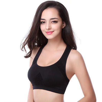 Conjunto de lencería de sujetador deportivo y ropa de dormir sin costuras