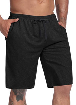 COOFANDY Mens 2 Pack Athletic Shorts Lightweight Active Workout Shorts 9 Gym Training Short Pants with Pockets