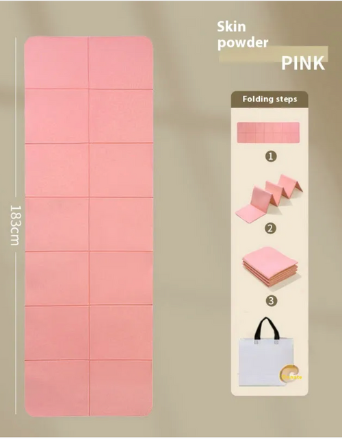 Cargar imagen en el visor de la galería, Esterilla de yoga y tatami plegable
