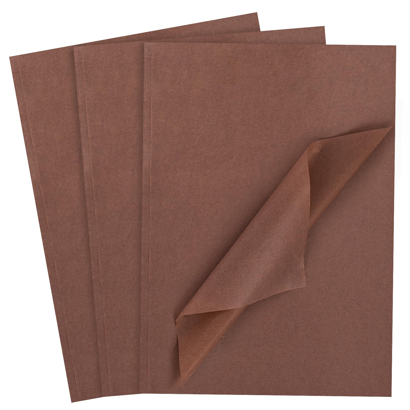 Koogel 330 Sheets Tissue Paper Bulk Brown Tissue Paper Gift Wrapping Paper 14 x 10 Inch Craft Tissue Paper for Wedding Birthday DIY Project