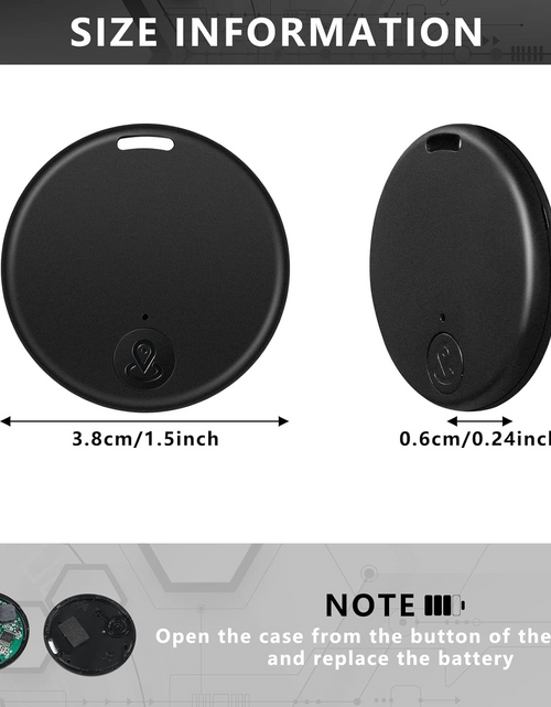Load image into Gallery viewer, Bluetooth Mini GPS Tracking Air Key Tag Child Pet Finder Tracker Location Device
