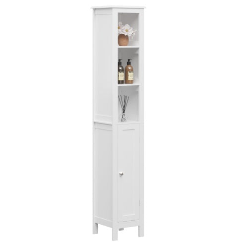 Load image into Gallery viewer, 66.92 Inch Tall Bathroom Storage Cabinet
