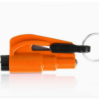 Mini Car Window Breaker Keychain