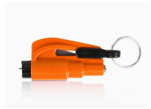 Load image into Gallery viewer, Mini Car Window Breaker Keychain
