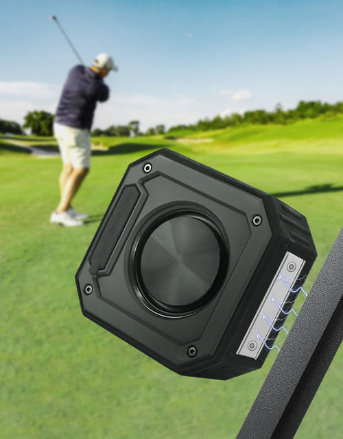 Cargar imagen en el visor de la galería, PILSAMAS Altavoz de Golf Altavoces para Carrito de Golf Bluetooth Altavoz Portátil Bluetooth - Fuerte Magnético Alto con Graves Exterior IPX7 Impermeable Altavoz Bluetooth Altavoz Inalámbrico Accesorios para Carrito de Golf
