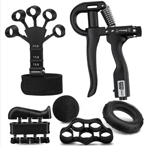 Load image into Gallery viewer, Adjustable Hand Grip Strength Trainer with Finger Exerciser

