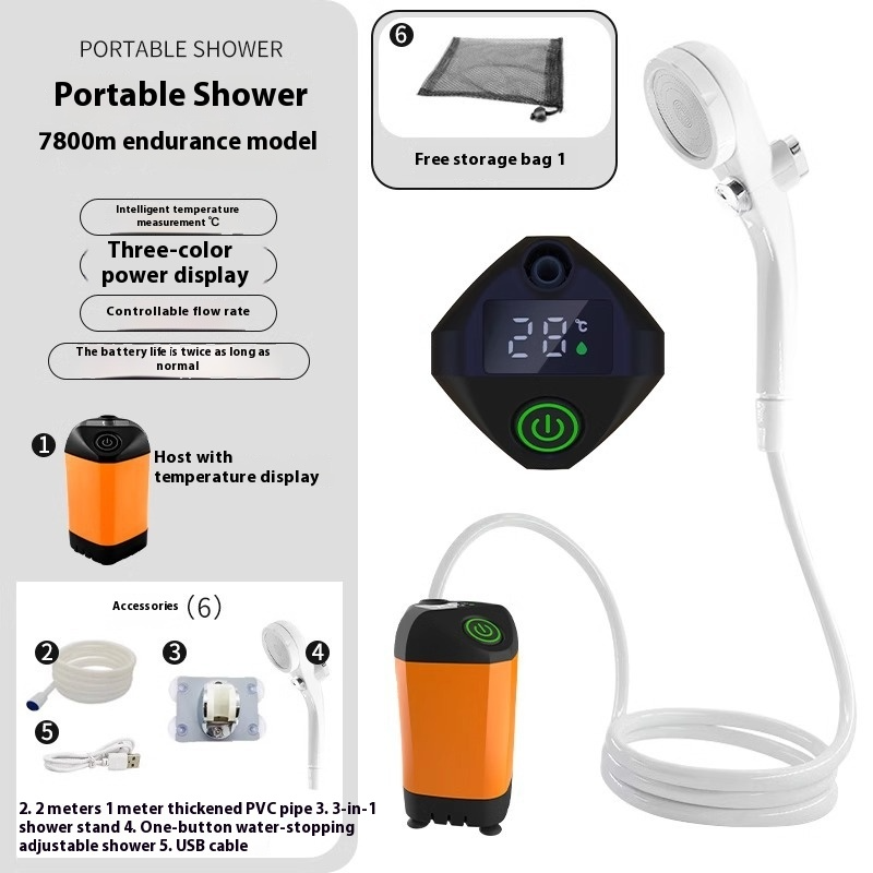 Ducha exterior portátil