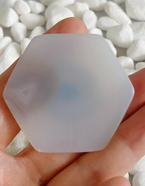 Load image into Gallery viewer, Soho Lounge Hexagon Stone Wine Stopper
