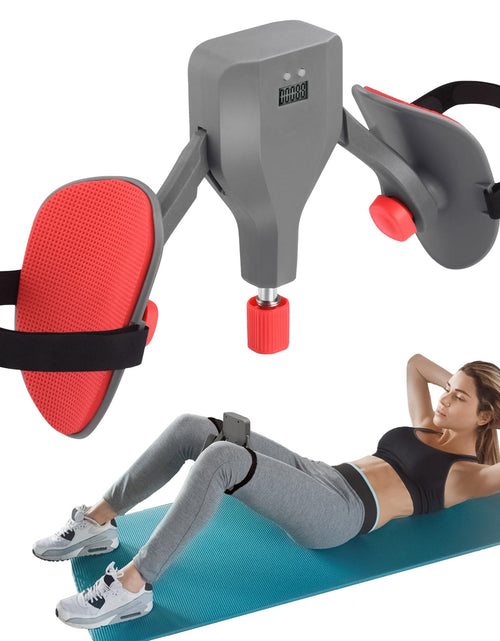 Load image into Gallery viewer, Thigh Master Max Drag 80LbBlack Exercise Equipment Pelvic Floor Muscle Strengthening TrainerFitness Workout Machine Inner Thigh Exerciser for PelvicGluteLegBack Gift for Men Women (Grey)
