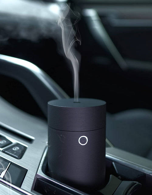 Cargar imagen en el visor de la galería, Car Diffuser USB Humidifier Ultrasonic Essential Oil Diffuser Cool Mist Air Refresher for Car Office Bedroom Home (Thread Black)
