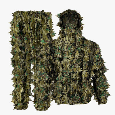 Titan 3D Leafy Suit - 3D Hunting Gear Suit for Men Mossy Oak Greenleaf Pattern (L/XL)